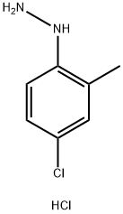 4-氯-邻甲苯肼盐酸盐 结构式