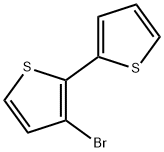 3-溴-2,2'-双噻吩 结构式