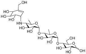 阿卡波糖EP杂质H 结构式