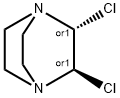 1,4-Diazabicyclo[2.2.2]octane,2,3-dichloro-,trans-(9CI) 结构式