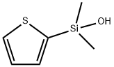 二甲基(噻吩-2-基)硅烷醇 结构式