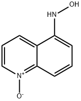 5-(Hydroxyamino)quinoline 1-oxide 结构式