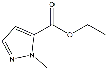 1-甲基-5-乙氧羰基吡唑 结构式