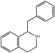 1-苄基-1,2,3,4-四氢异喹啉 结构式