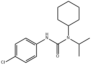 N'-(4-chlorophenyl)-N-cyclohexyl-N-isopropylurea 结构式
