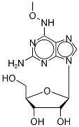 Guanosine-13C,15N2 6-(O-MethyloxiMe) 结构式