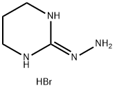 1,4,5,6-四氢嘧啶-2-基肼氢溴酸盐 结构式