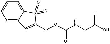N-BSMOC-甘氨酸 结构式