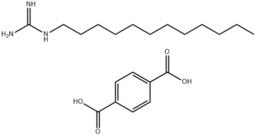 N-Dodecylguanidine terephthalate 结构式