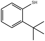 2-叔丁基苯硫酚 结构式