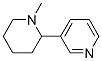 3-(1-methyl-2-piperidyl)pyridine 结构式