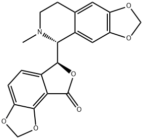 (-)-Bicuculline 结构式