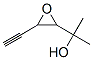 Oxiranemethanol, 3-ethynyl-alpha,alpha-dimethyl- (9CI) 结构式