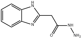 2-(1H-1,3-苯并二唑-2-基)乙酰肼 结构式