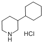 3-环己基哌啶盐酸盐 结构式
