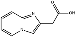 咪唑并[1,2-A]吡啶-2-乙酸 结构式