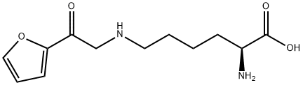 N6-[2-(2-呋喃基)-2-氧代乙基]-L-赖氨酸 结构式