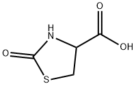 2-OXOTHIAZOLIDINE-4-羧酸 结构式