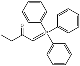 1-(三苯基正膦基)丁-2-酮 结构式