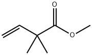 3-Butenoic acid, 2,2-diMethyl-, Methyl ester 结构式