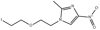 1-[2-(2-iodoethoxy)ethyl]-2-methyl-4-nitro-imidazole 结构式