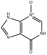 HYPOXANTHINE 3-N-OXIDE 结构式