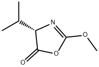 5(4H)-Oxazolone,2-methoxy-4-(1-methylethyl)-,(S)-(9CI) 结构式