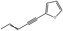 Furan, 2-(3-penten-1-ynyl)- (9CI) 结构式