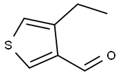 3-Thiophenecarboxaldehyde, 4-ethyl- (9CI) 结构式