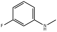 3-氟-N-甲基苯胺 结构式