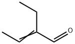 2-乙基丁烯醛 结构式