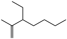 3-乙基-2-甲基庚-1-烯 结构式