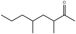 3,5-DIMETHYL-2-OCTANONE 结构式