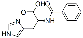N-benzoylhistidine 结构式