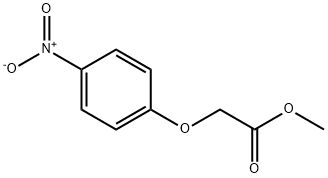 2-(4-硝基苯氧基)乙酸甲酯 结构式