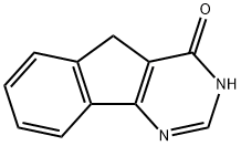 3,5-二氢-茚并[1,2-D]嘧啶-4-酮 结构式