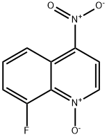 8-Fluoro-4-nitroquinoline 1-oxide 结构式