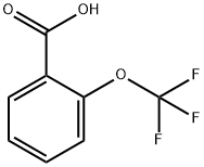 2-三氟甲氧基苯甲酸 结构式