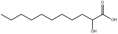 2-羟基十一烷酸 结构式
