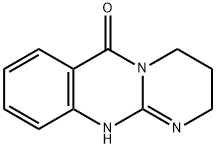 6-Oxo-1,2,3,4-tetrahydro-6H-pyrimido(2,1-b)quinazoline 结构式