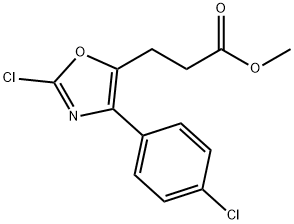 Methyl 3-[2-(4-chlorophenyl)-5-oxo-4,5-dihydro-1H-pyrrol-3-yl]propanoate 结构式