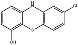 8-Chloro-10H-phenothiazin-4-ol 结构式