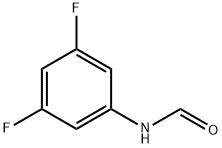 N-(3,5-二氟-苯基)-甲酰胺 结构式