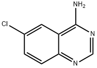 6-氯喹唑啉-4-胺 结构式