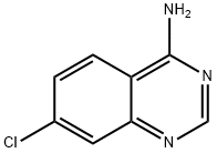 4-氨基-7-氯喹唑啉 结构式