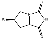 1H-Pyrrolo[1,2-c]imidazole-1,3(2H)-dione,tetrahydro-6-hydroxy-,(6R)-(9CI) 结构式