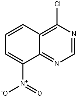 4-氯-8-硝基喹唑啉 结构式