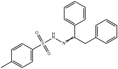 甲苯-4-磺酸二苯甲基-Α-亚基腙 结构式