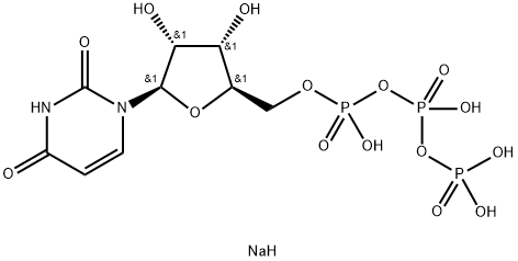 尿苷-5'-三磷酸三钠盐 结构式