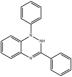 1,4-Dihydro-1,3-diphenyl-1,2,4-benzotriazine 结构式